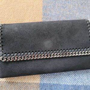 Stella McCartney Black Farabella Vegan Faux Leather Wallet